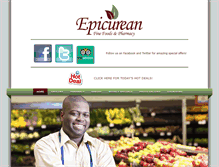 Tablet Screenshot of epicureanantigua.com